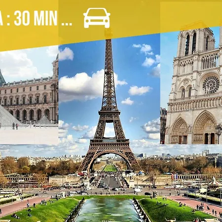 Apartament Le Cocon Parisien Netflix Parking Montfermeil